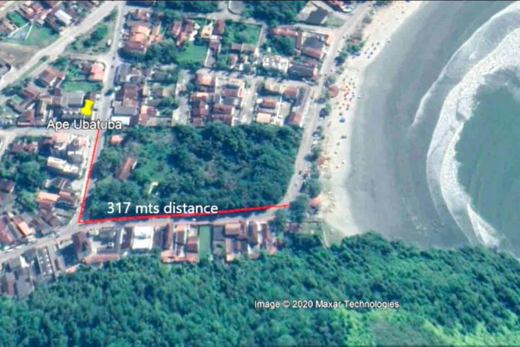 Apartamento A 230 Mts Da Praia Em Ubatuba Eksteriør billede